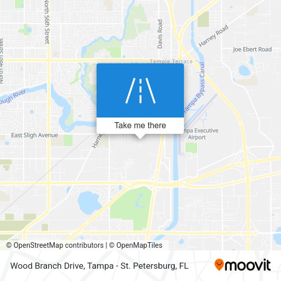 Wood Branch Drive map