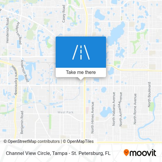 Channel View Circle map