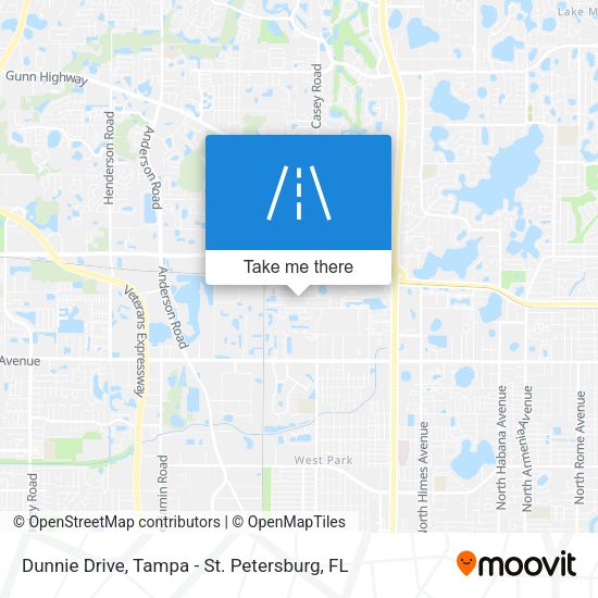 Mapa de Dunnie Drive