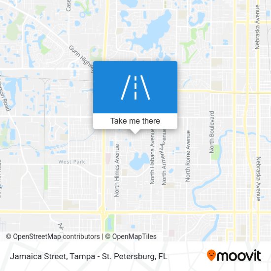 Jamaica Street map