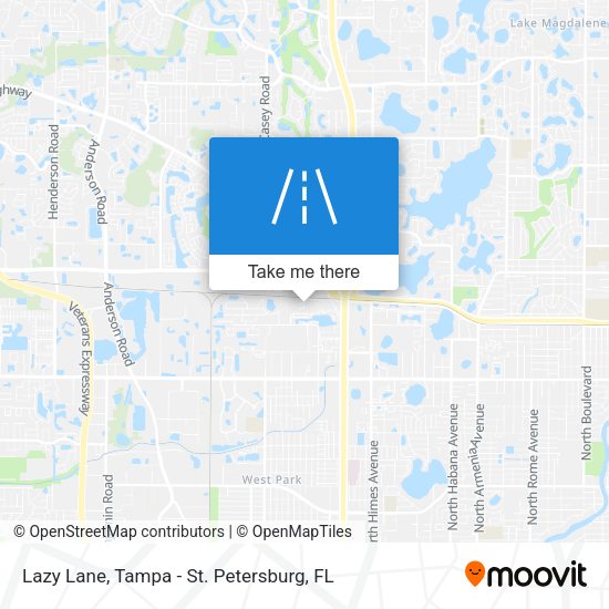 Lazy Lane map