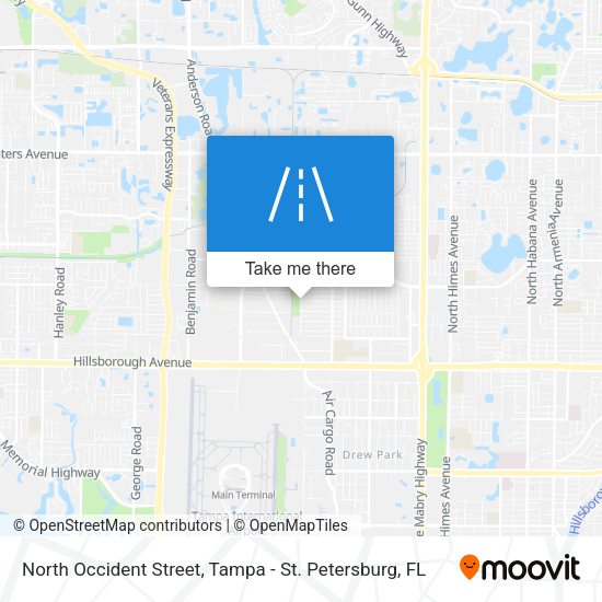 Mapa de North Occident Street