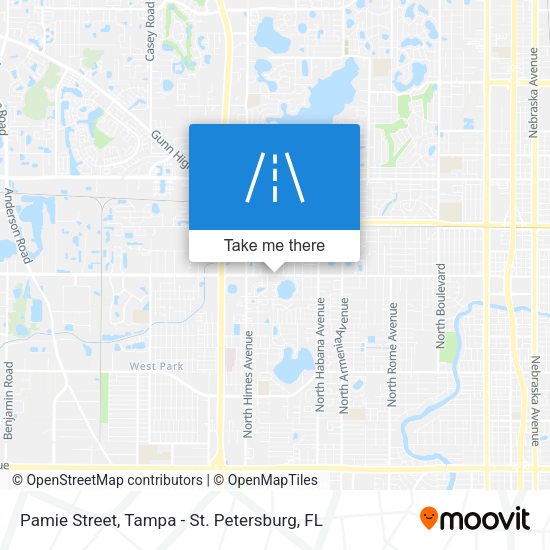 Mapa de Pamie Street