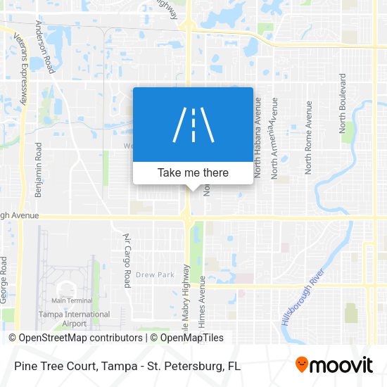 Pine Tree Court map
