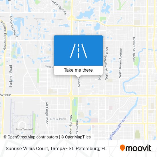 Mapa de Sunrise Villas Court