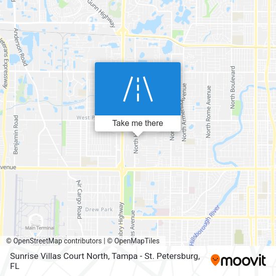 Sunrise Villas Court North map