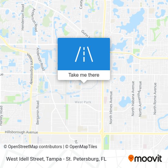 Mapa de West Idell Street