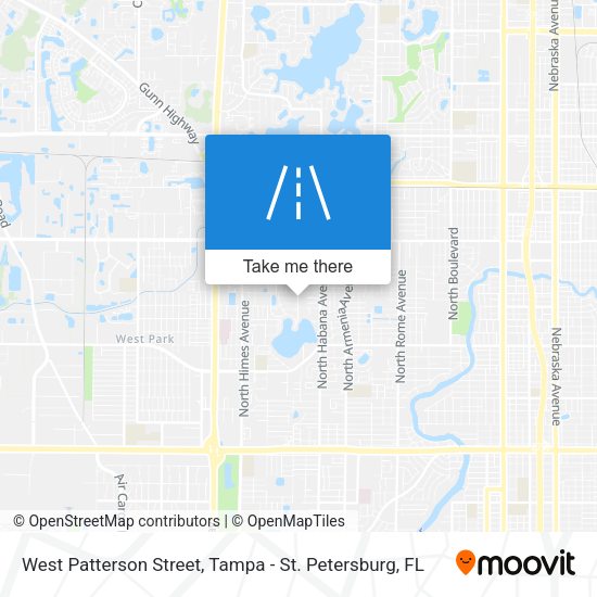 Mapa de West Patterson Street