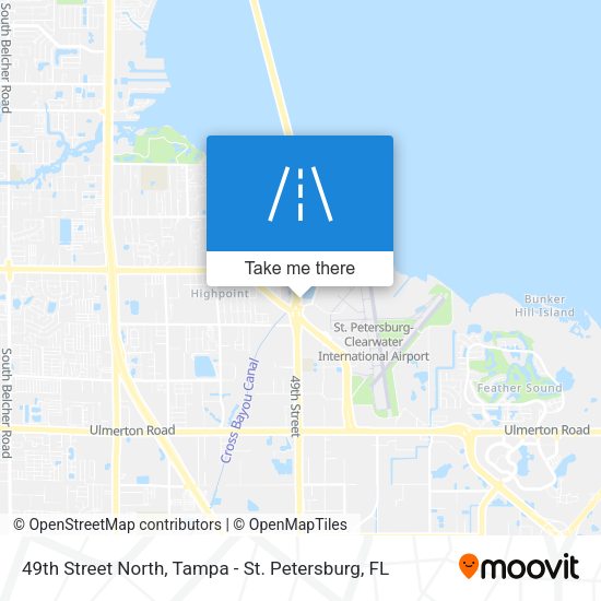 Mapa de 49th Street North