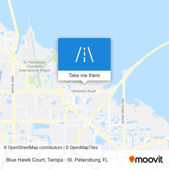 Mapa de Blue Hawk Court