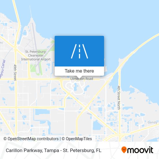 Mapa de Carillon Parkway