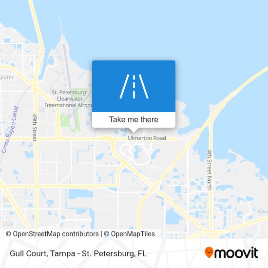 Gull Court map