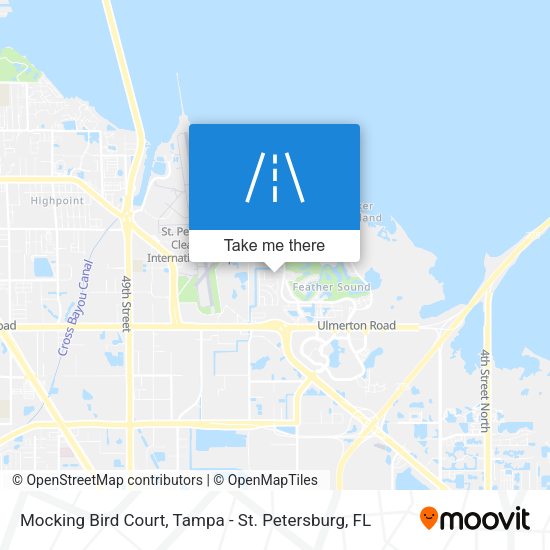 Mapa de Mocking Bird Court