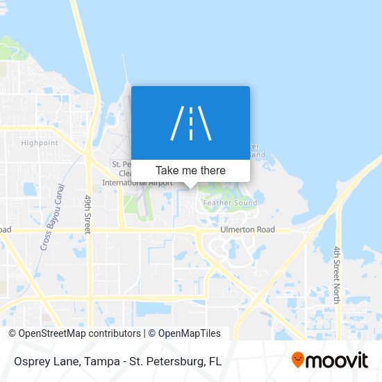 Osprey Lane map