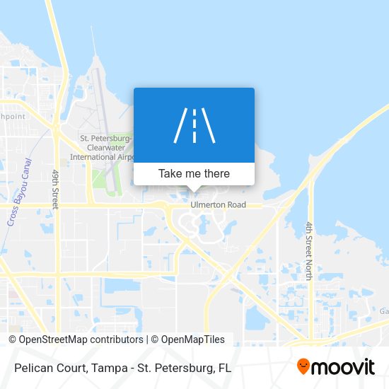 Pelican Court map