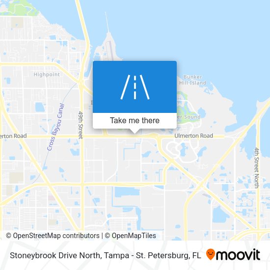 Stoneybrook Drive North map