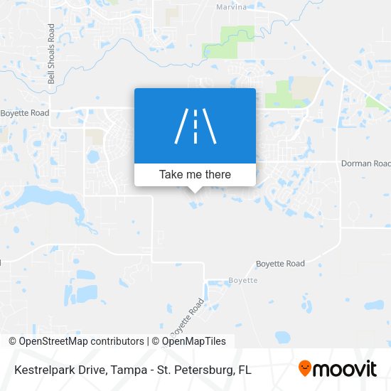 Kestrelpark Drive map