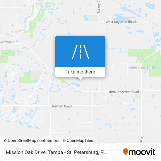 Mapa de Mission Oak Drive
