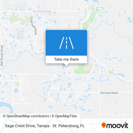 Mapa de Sage Crest Drive
