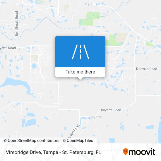 Mapa de Vireoridge Drive
