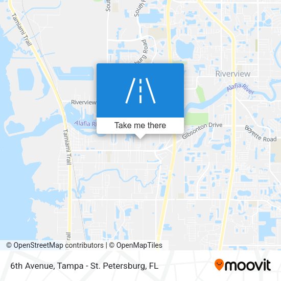 6th Avenue map