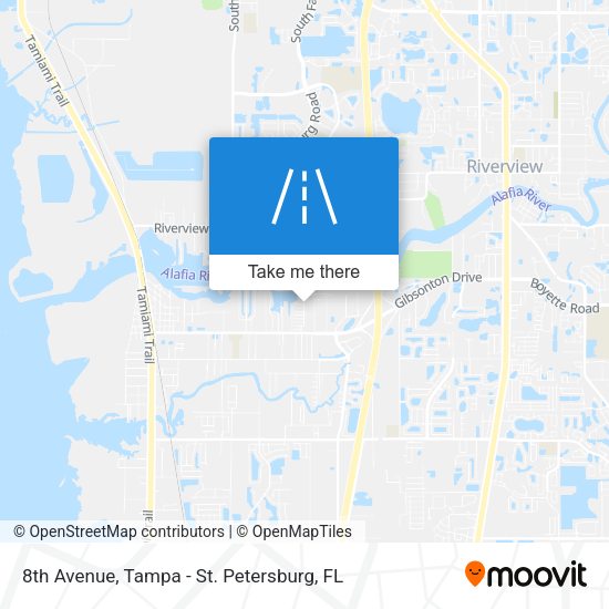 8th Avenue map