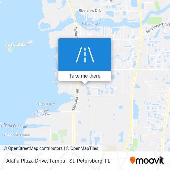 Alafia Plaza Drive map