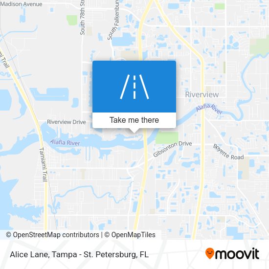 Mapa de Alice Lane