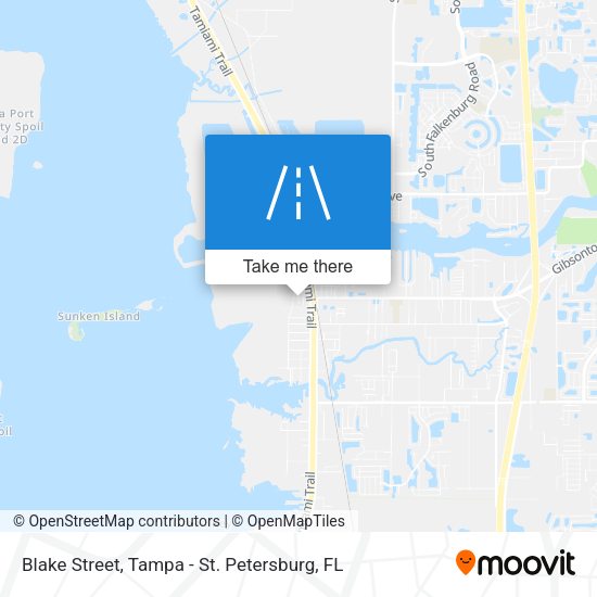 Blake Street map