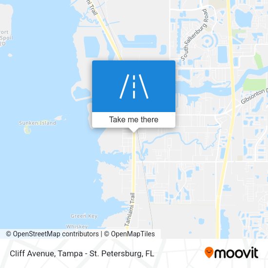 Mapa de Cliff Avenue
