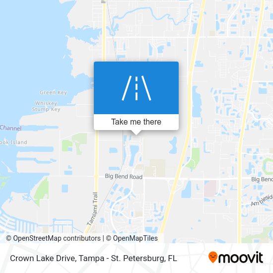 Mapa de Crown Lake Drive