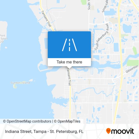 Mapa de Indiana Street