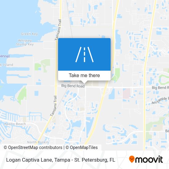 Logan Captiva Lane map