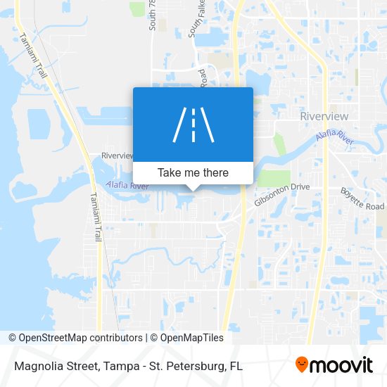 Magnolia Street map