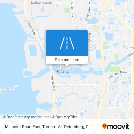 Mapa de Millpoint Road East