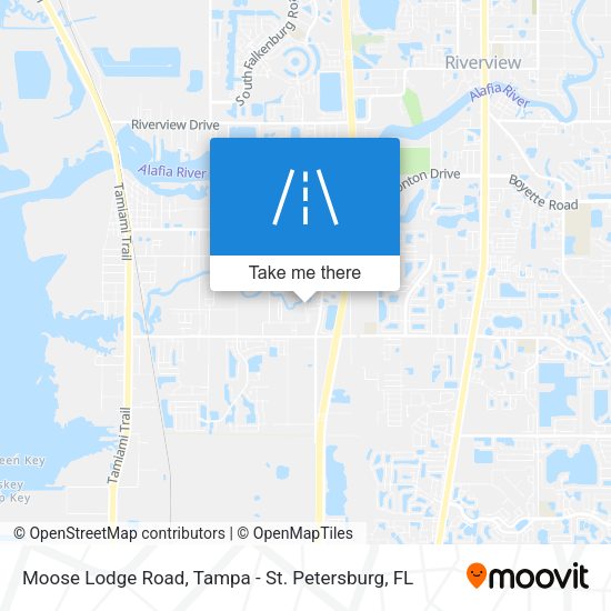 Mapa de Moose Lodge Road