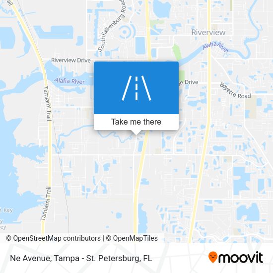 Mapa de Ne Avenue