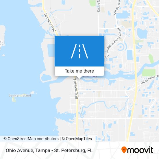 Mapa de Ohio Avenue