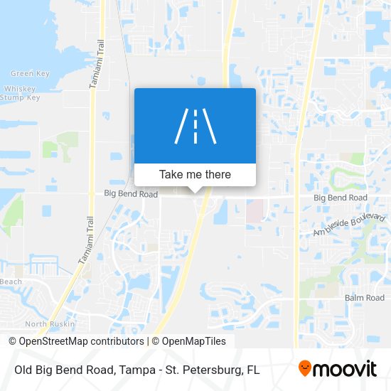 Mapa de Old Big Bend Road