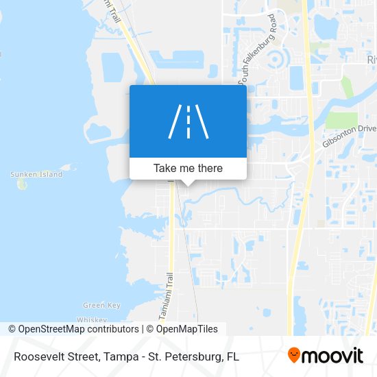 Roosevelt Street map