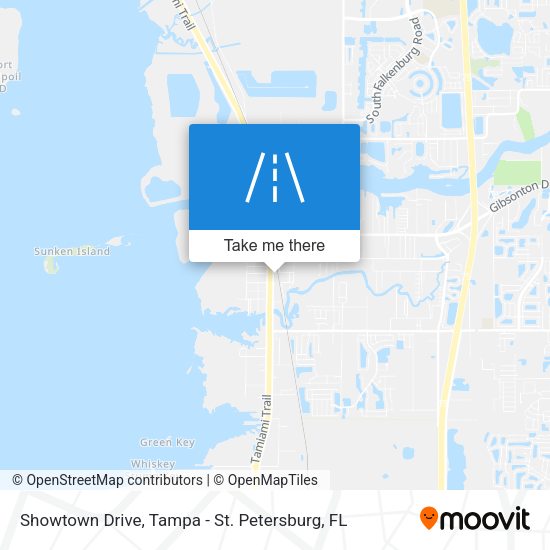 Mapa de Showtown Drive