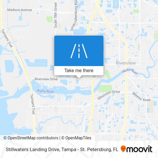 Stillwaters Landing Drive map