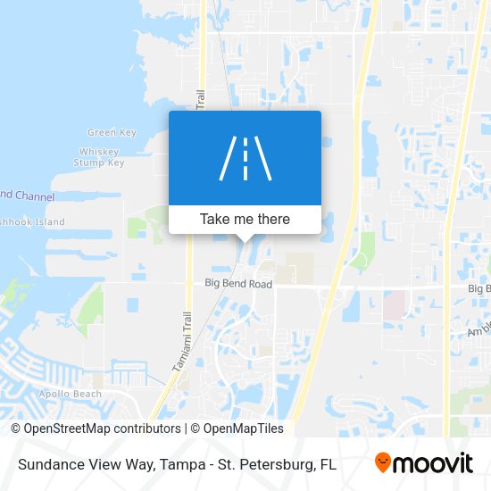 Sundance View Way map