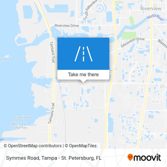 Mapa de Symmes Road