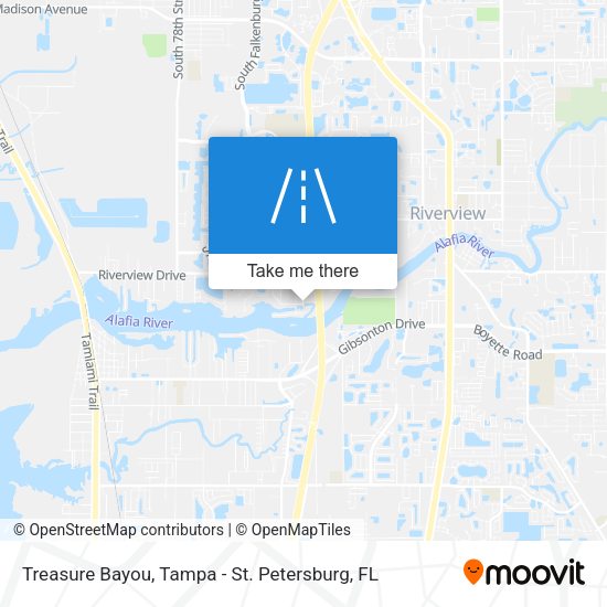 Mapa de Treasure Bayou
