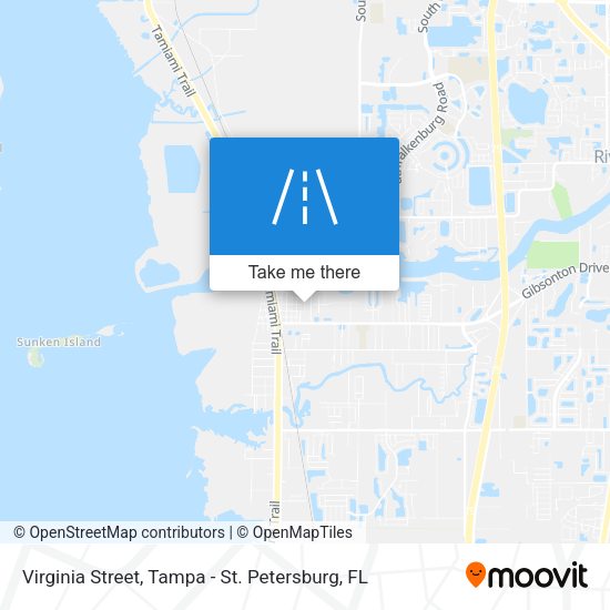 Virginia Street map