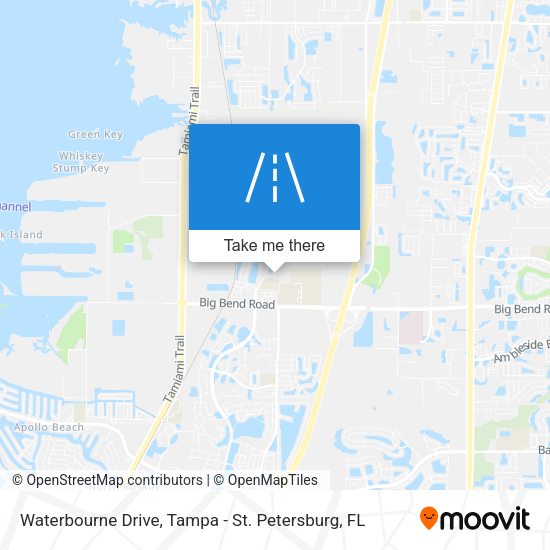 Waterbourne Drive map