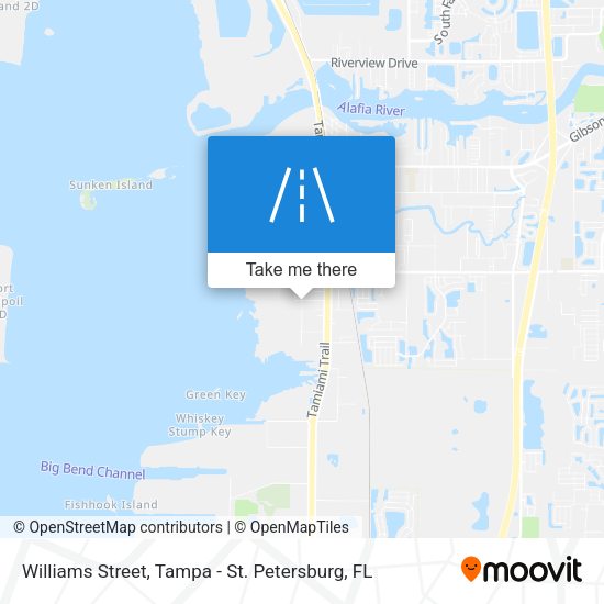 Mapa de Williams Street