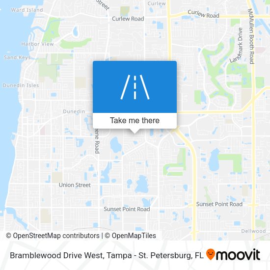Mapa de Bramblewood Drive West