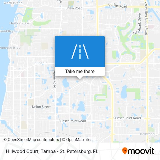 Mapa de Hillwood Court
